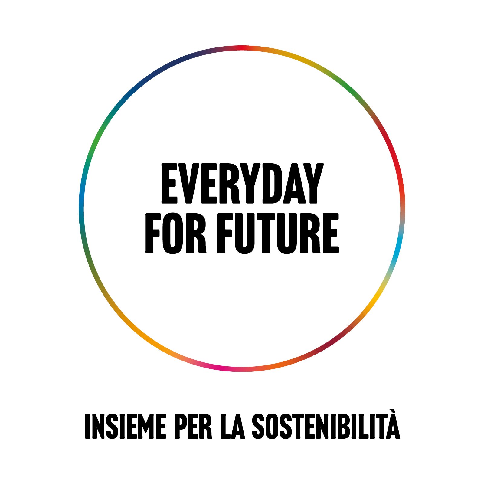 Label Everyday for future - insieme per la sostenibilità