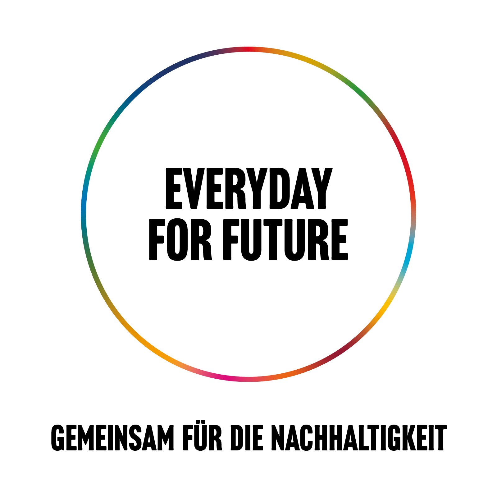 Label Everyday for future - gemeinsam für Nachhaltigkeit